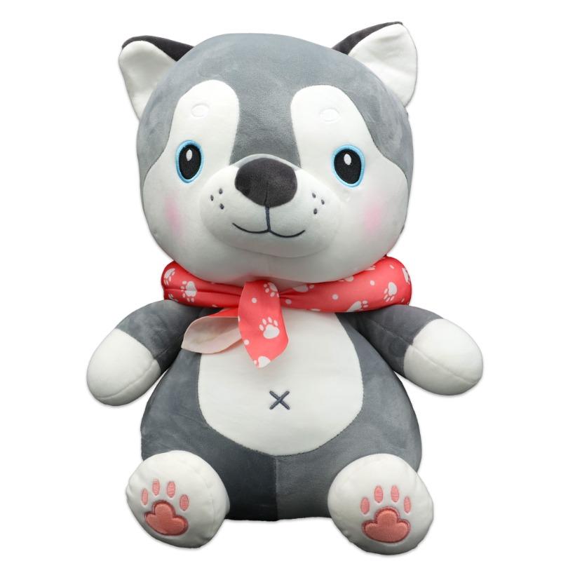 Cuddles Marshmallow Husky - 48 cm