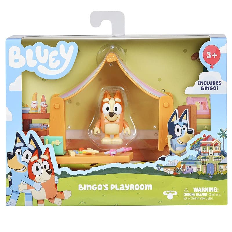 Bluey Mini Playset With Figure - Bingos Playroom