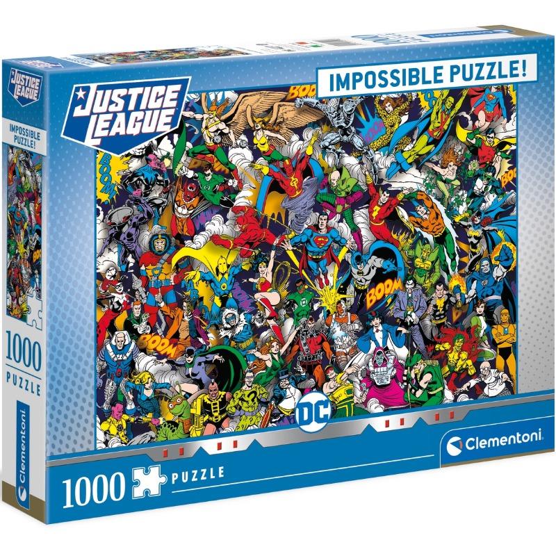 Clementoni Puzzle Imposible Dc Comics 1000pcs