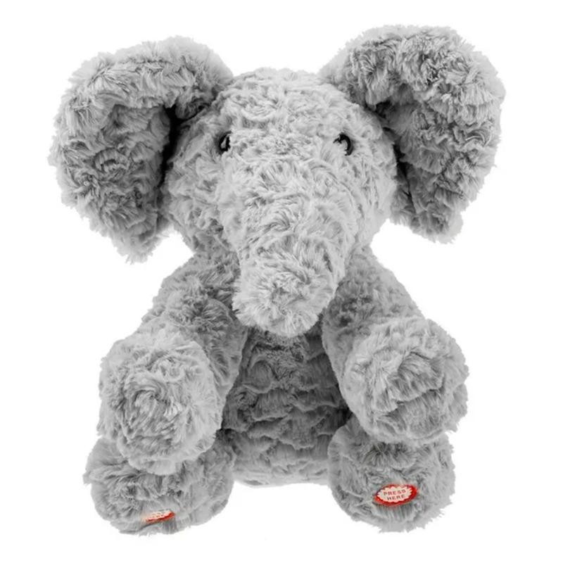 Peekaboo Double Function Plush Elephant - 23cm