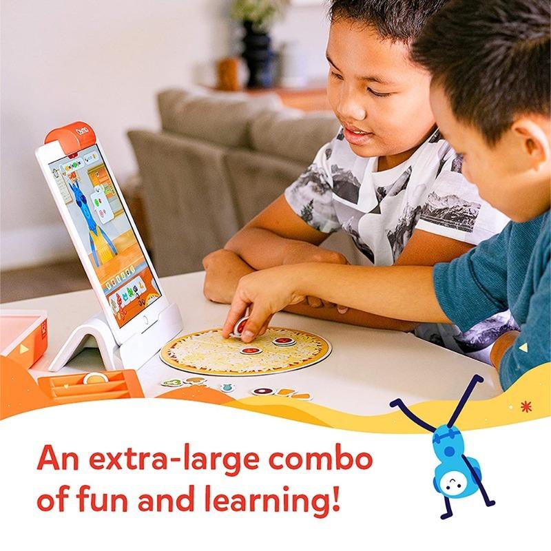 Buy 1 Get 1 Free Osmo - Pizza Co. Starter Kit for iPad + Osmo - Detective Agency A Search And Find Mystery Game Bundle