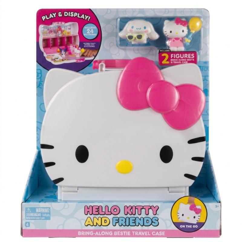 Hello Kitty Bestie Travel Case with 2 Exclusive Figures
