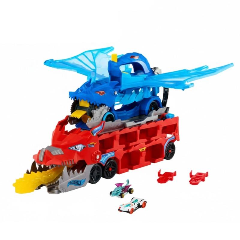 شاحنة هوت ويلز سيتي ناقلة التنين المزدوجة النهائية