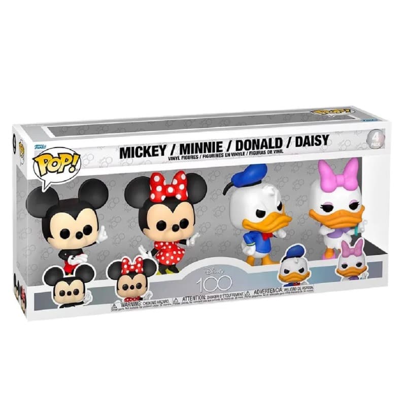Funko Pop Mickey and Friends - Vinyl Figure 4-Pack