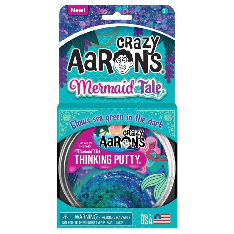 Crazy Aarons Mermaid Tale Glowbrights Putty