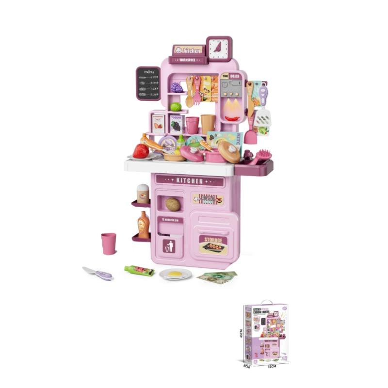 Tc Toys Kitchen Cooking Counter Toys For Kids