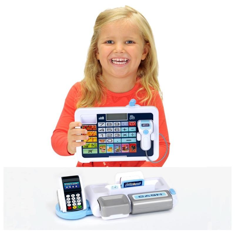 Klein Toys Tablet and Cash Register Station with Electronic Function