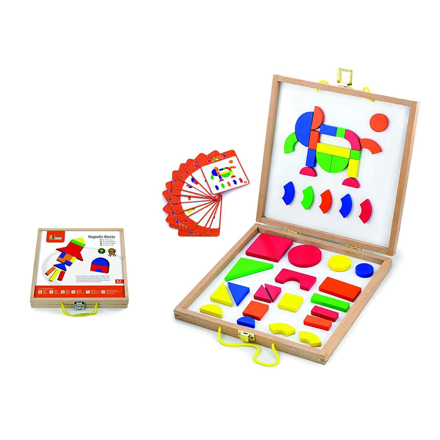 فيجا - كتل مغناطيسية خشبية