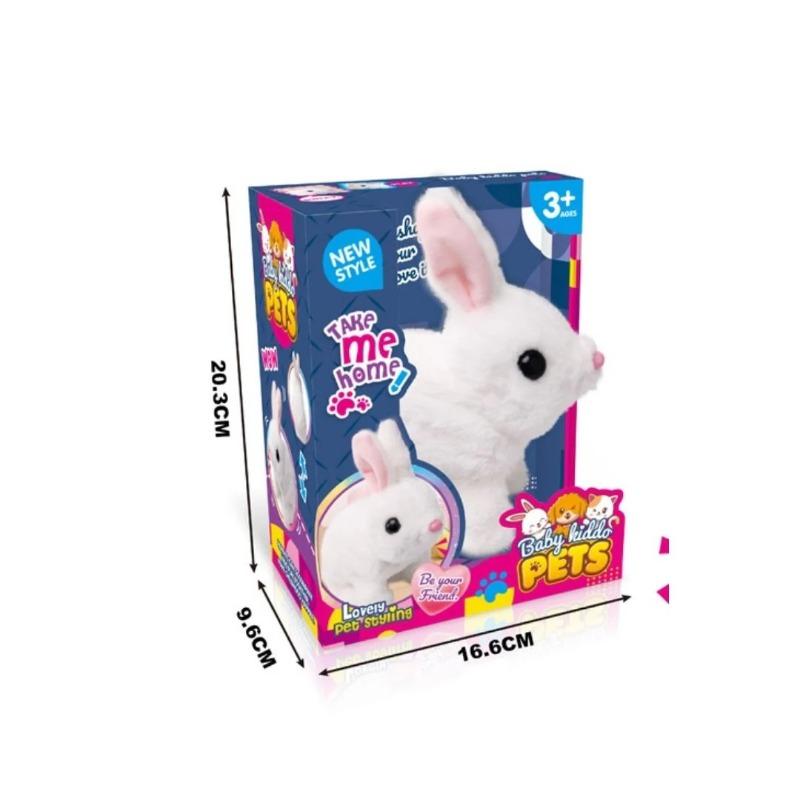 Cute Pet Pals Pals Rabbit Plush - White