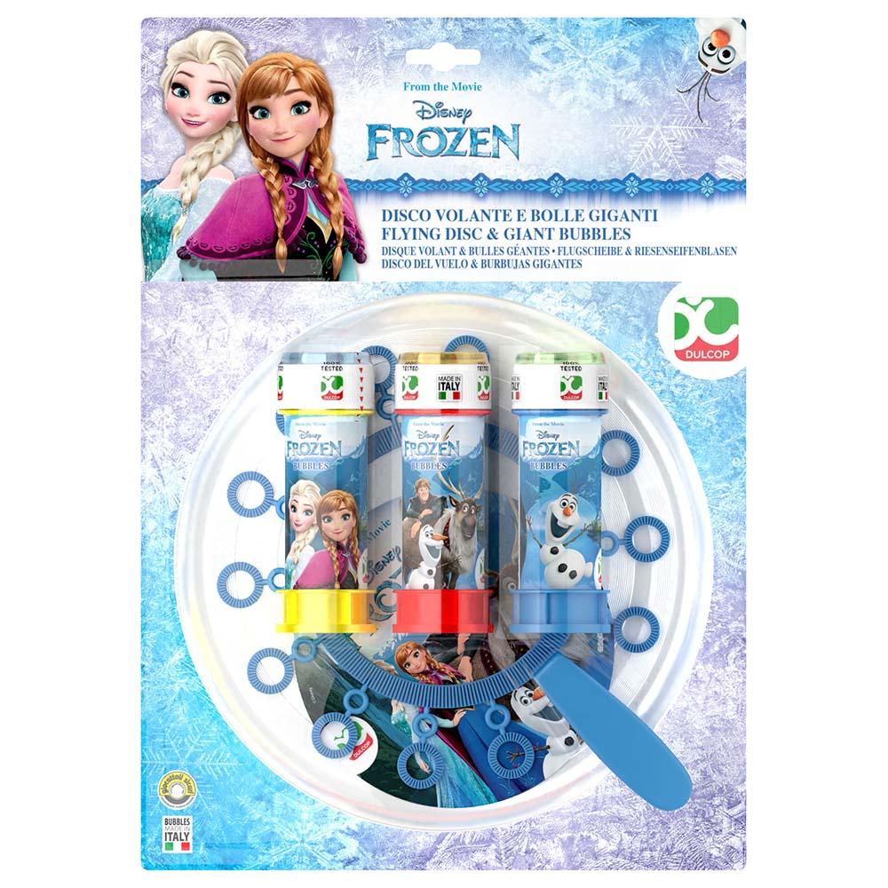 Dulcop Bubbles Disney Frozen Flying Disc And Giant Bubbles