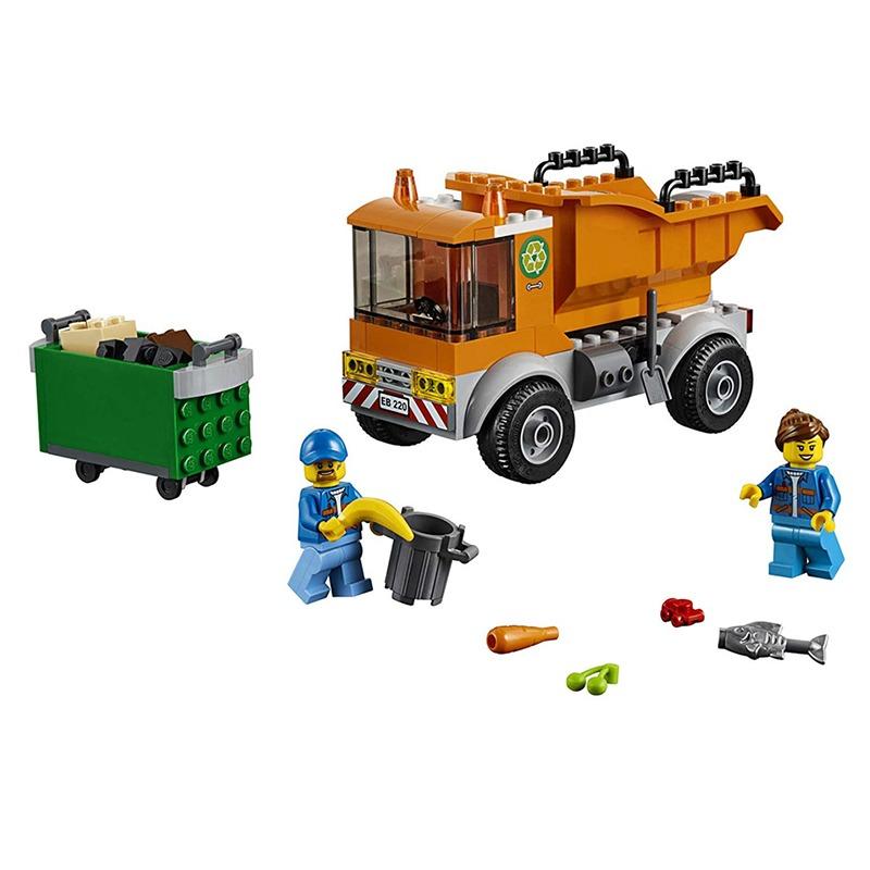 ليجو سيتي - بناء شاحنة القمامة