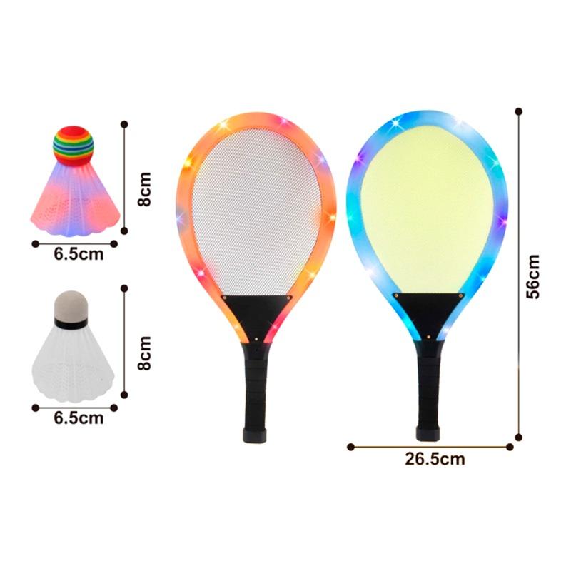 Badminton Racket Set with Lighting