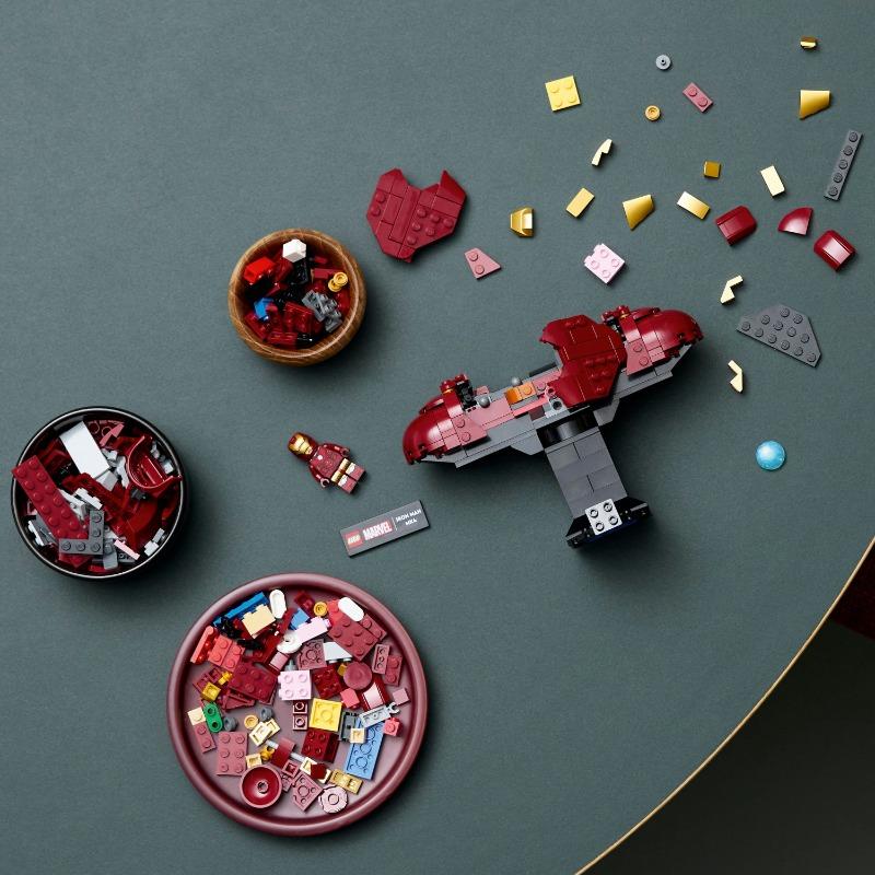 ليجو مارفل - تمثال نصفي للرجل الحديدي ام كيه فور