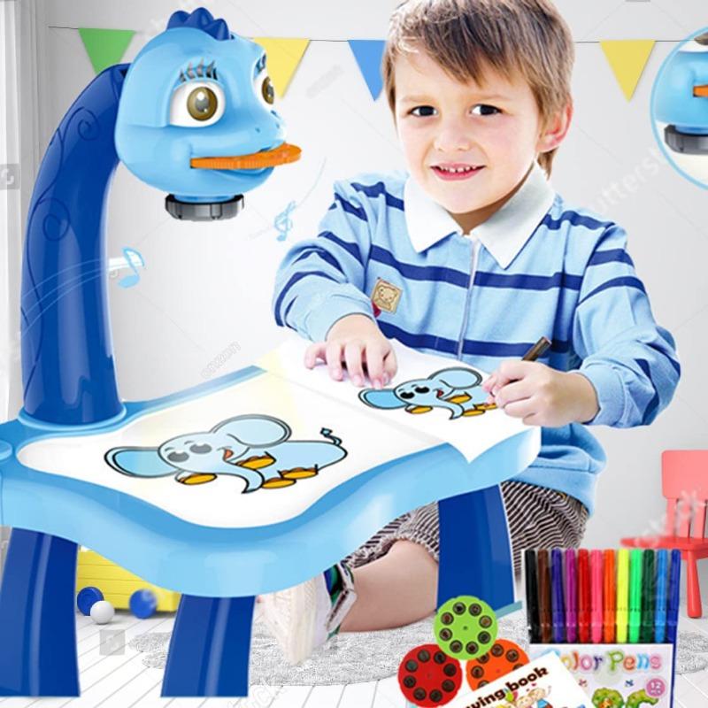 Projector Painting Toy Discs - Blue