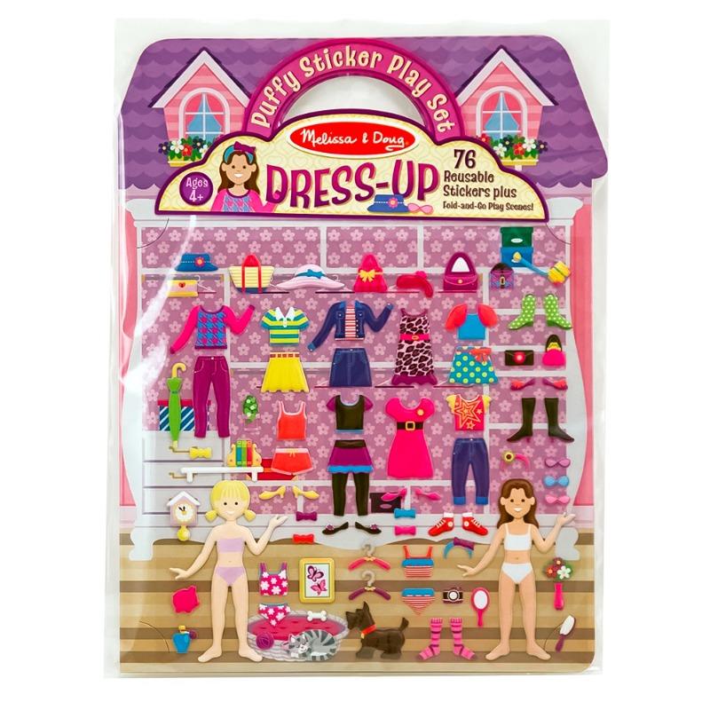 Melissa & Doug Puffy Sticker Play Set - Dress-Up