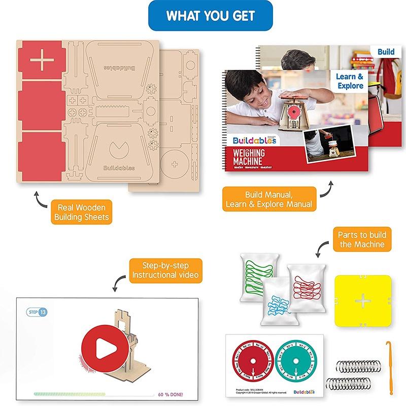 Skillmatics Buildables Weighing Machine