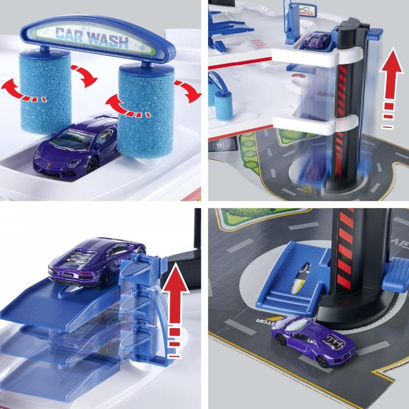 Majorette Urban Garage With 1 Car