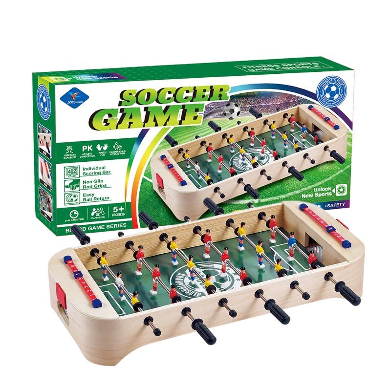 طاولة كرة القدم الخشبية المصغّرة