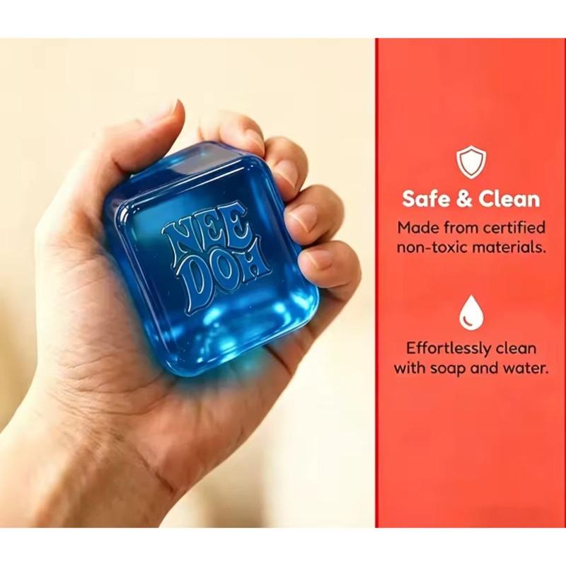 Needoh Nice Cube Squishy Stress Toy - Pepsi