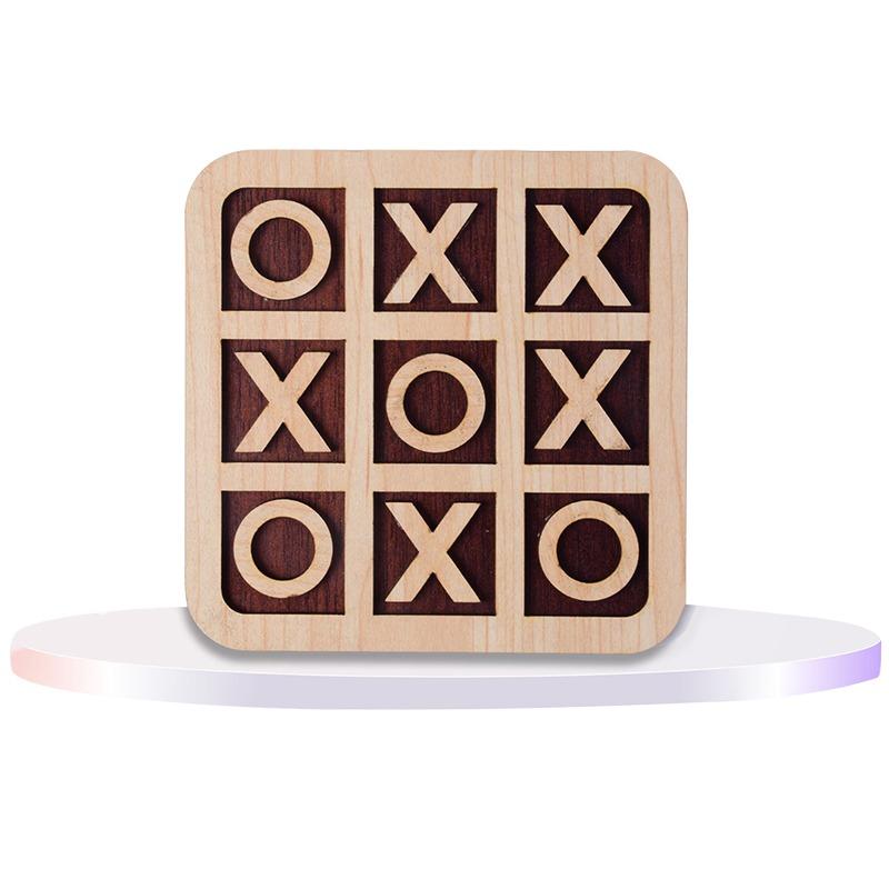 Tic Tac Toe XO Game Small Size - Multicolors
