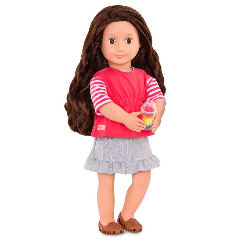 أور جينيريشن - دمية راينا مع الإكسسوارات بحجم 18 إنش