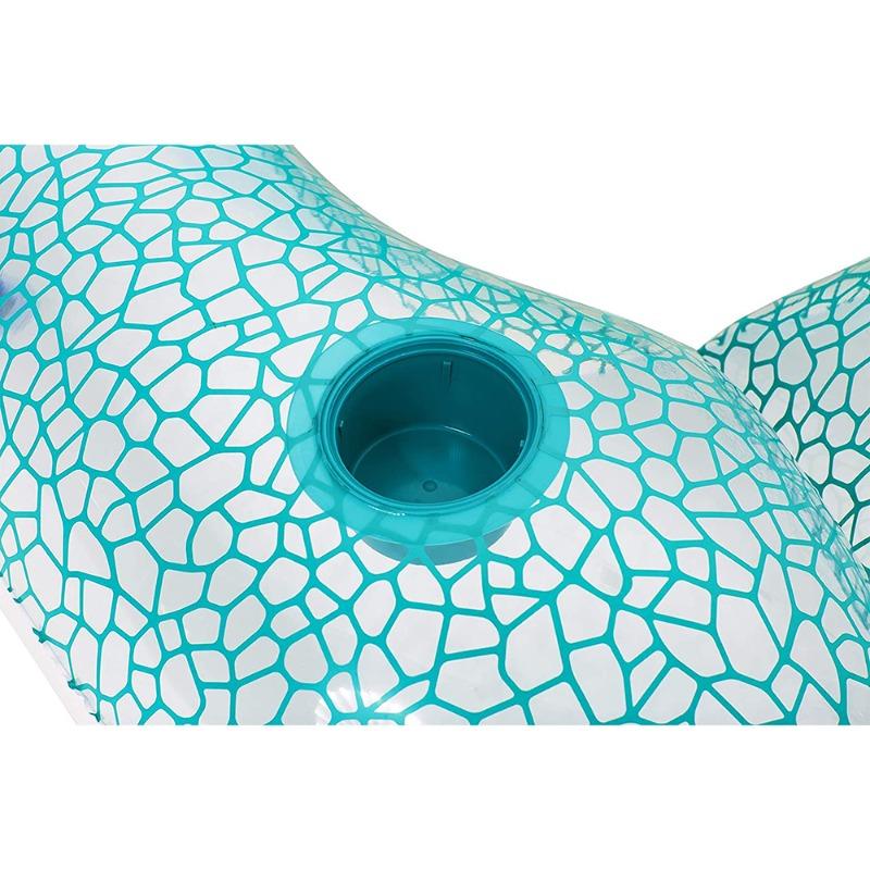 Bestway - Inflatable Swimming Float With Pillow - Blue