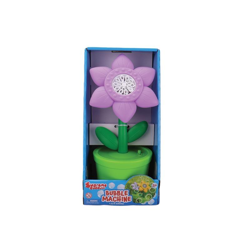 Supreme Bubbles Sunflower Bubble Machine With Light 240ml Bubble Solutiob