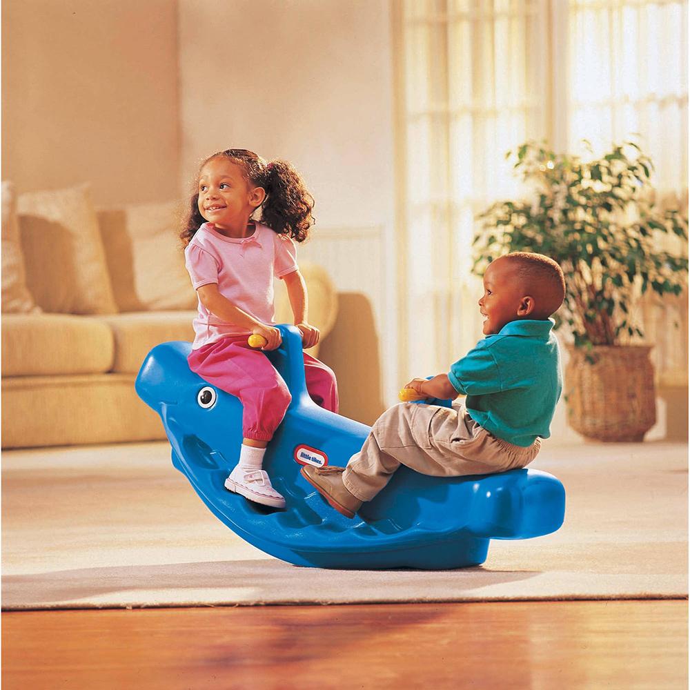 Little Tikes Whale Teeter Totter - Blue 1 Pack