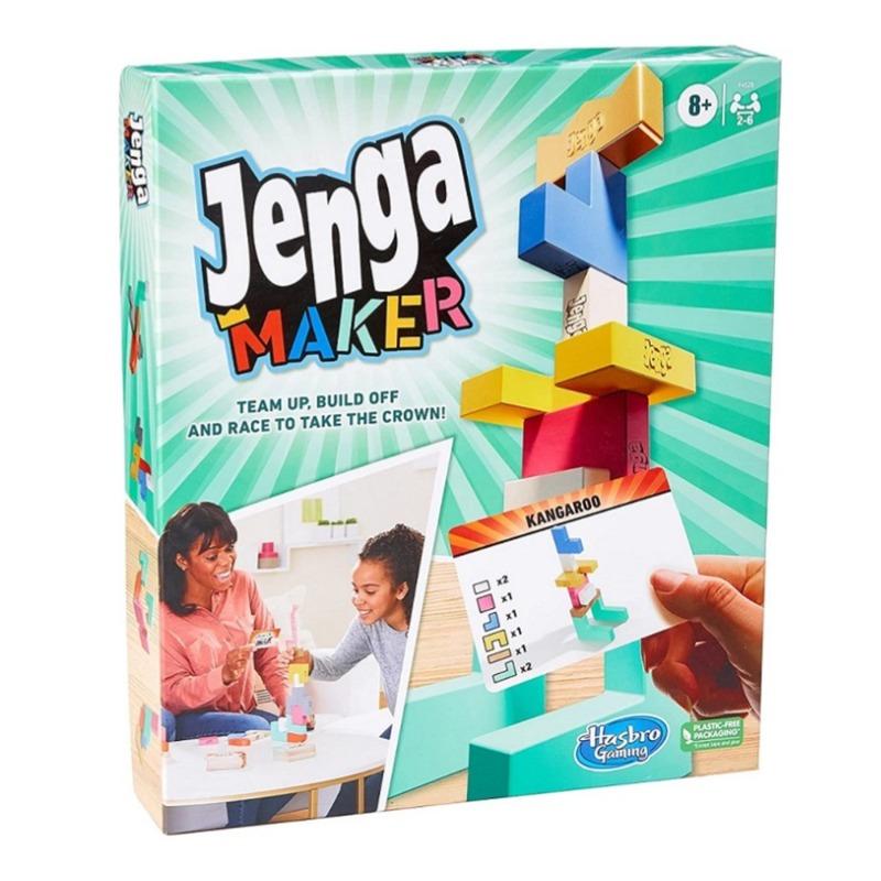 Twist On Classic Jenga In English - Multicolor