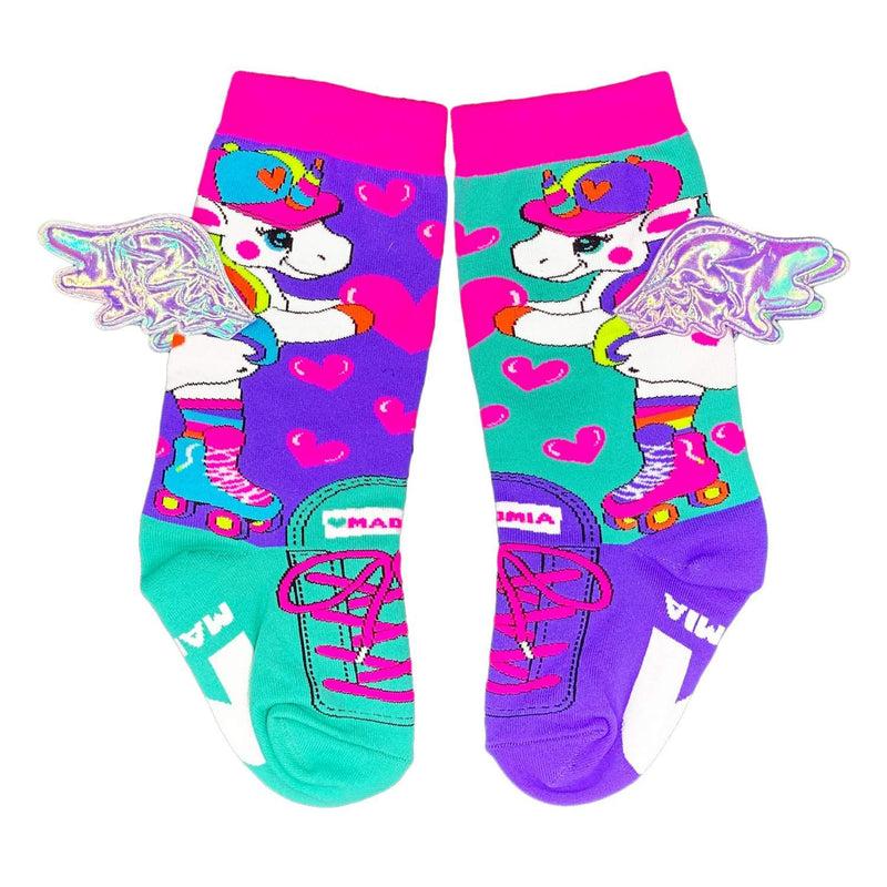 Madmia Skatercorn Baby Socks With Wing - Small