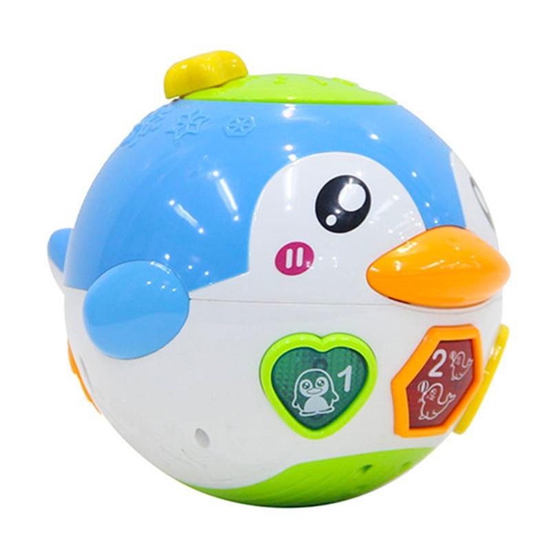 البطريق التعليميي مع الموسيقي