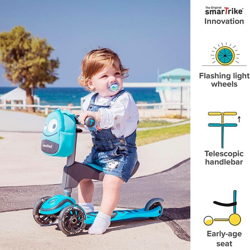 Smartrike T1 Toddler Scooter - Blue