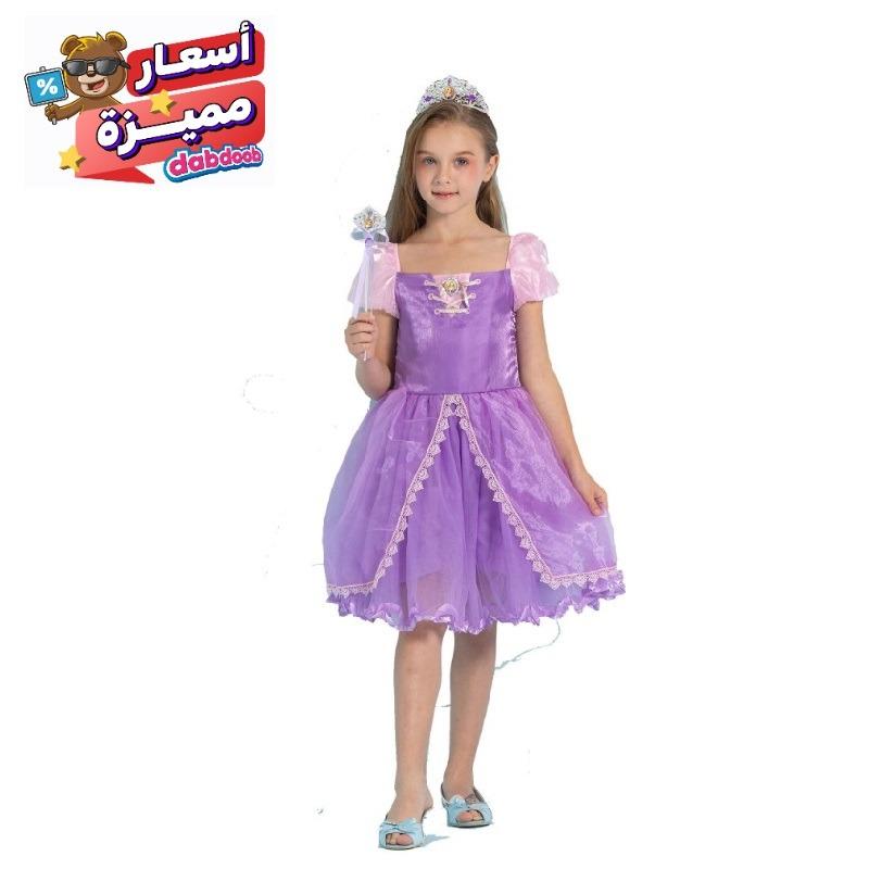 Dabdoob Child Rapunzel Deluxe Costume 3-4 Years - Main Image