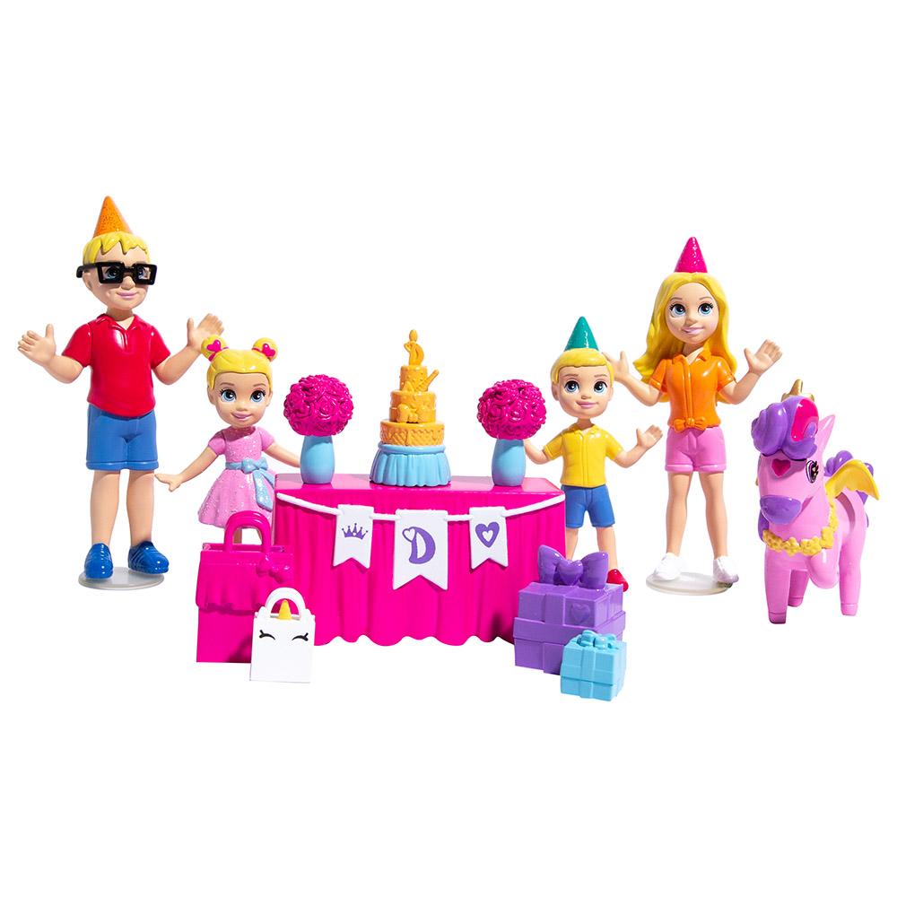 لوف ديانا - مجموعة لعب حفلة عيد الميلاد مع 5 شخصيات