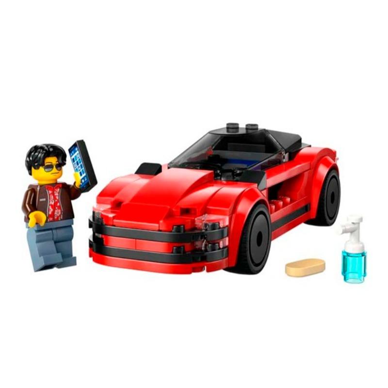 Lego City Red Sports Car Supercar Toy Vehicle Set 60448