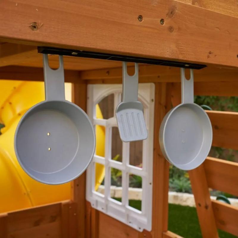 KidKraft Castlewood Wooden Swing Playset