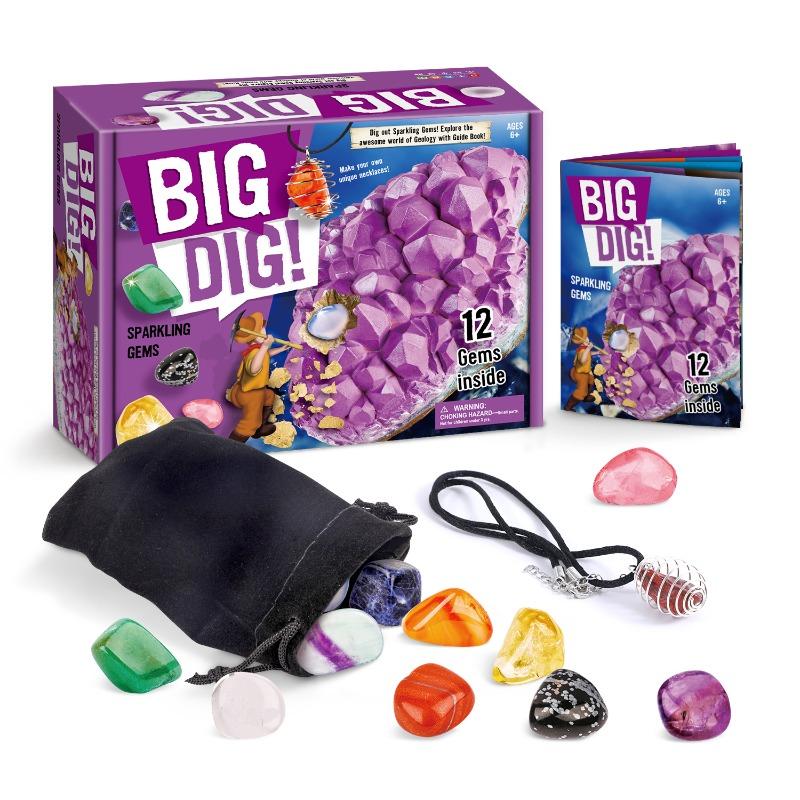 واو تويز - مجموعة الحفر عن الأحجار الكريمة البراقة