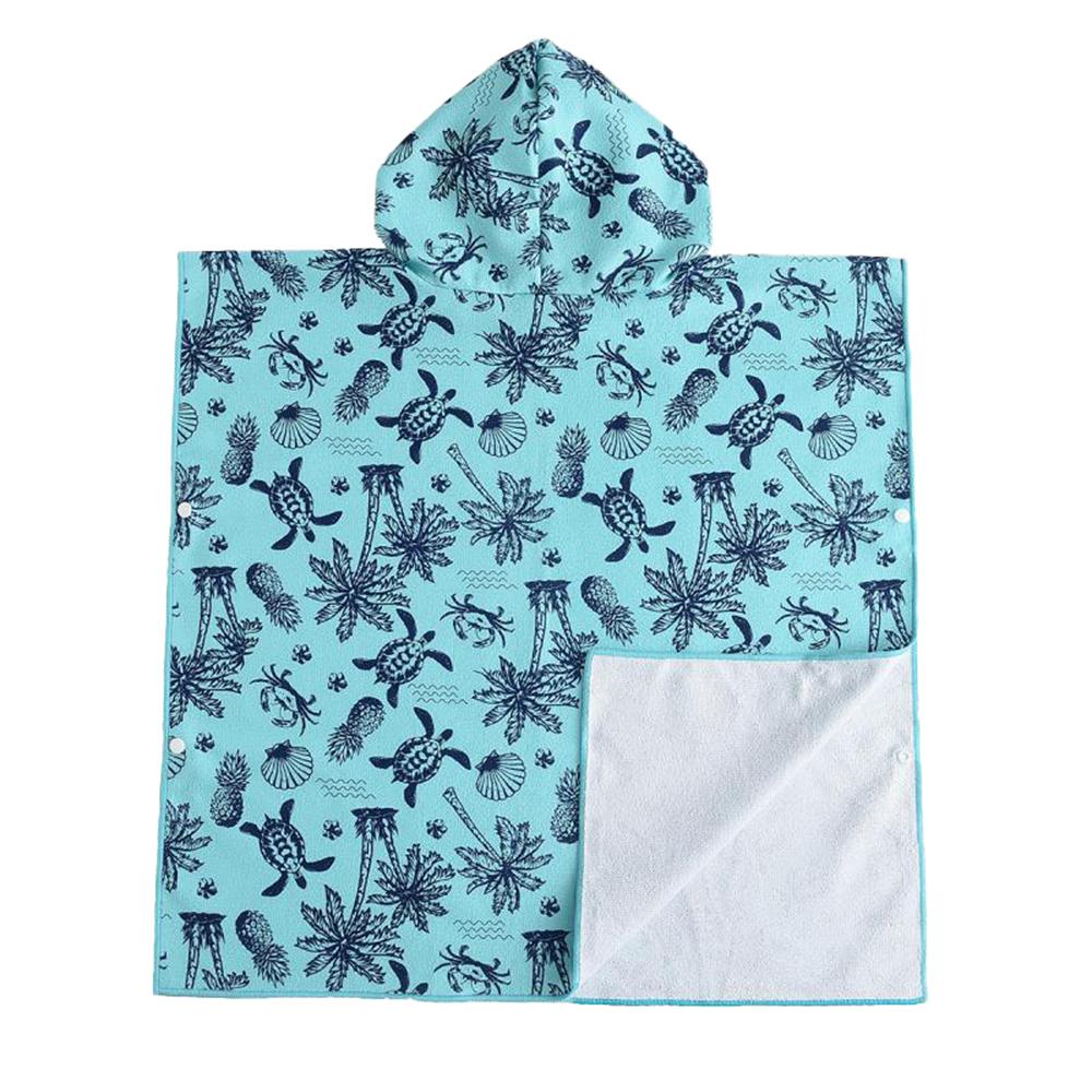 سيشل - رداء منشفة شاطئ سلحفاة