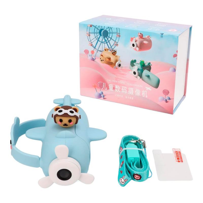 جيزي - كاميرا فيديو رقمية للأطفال في ون لون أزرق