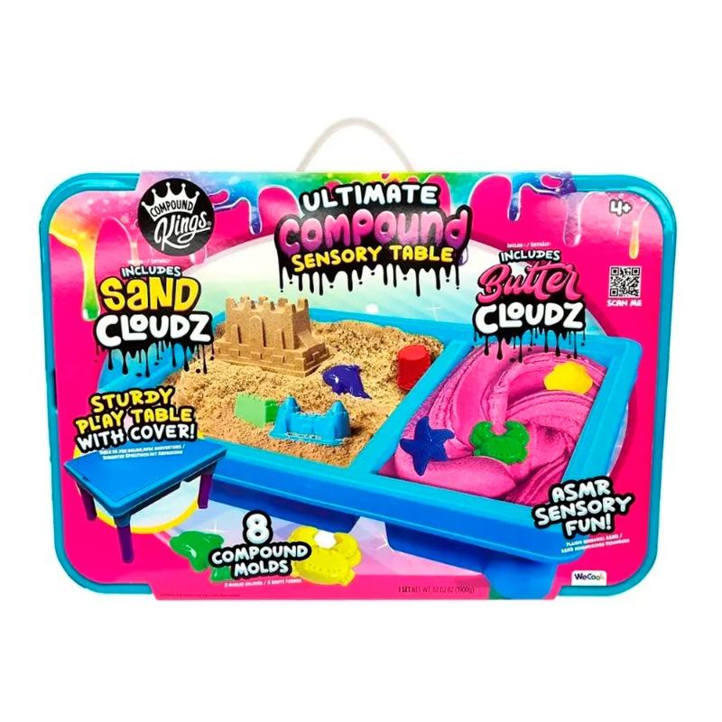 وي كول - كامباوند كينجز طاولة الرمل والسلايم 2 في 1