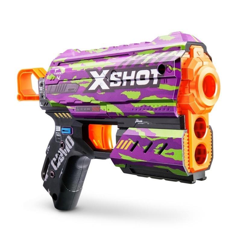 Ultimate Battle Bundle (X-Shot Skins Flux Toy Blasters + Zombie Assault Battle Arena)