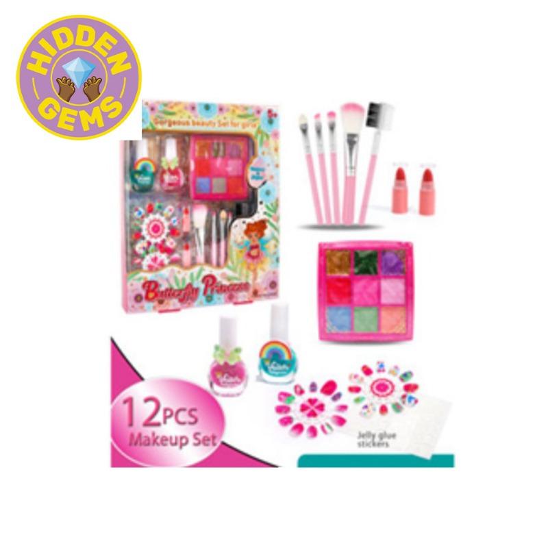 Princess Beauty Set - 12 Pieces for Girls