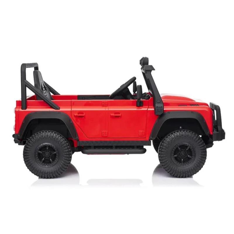 RayFun Land Rover Defender Ride on - Red