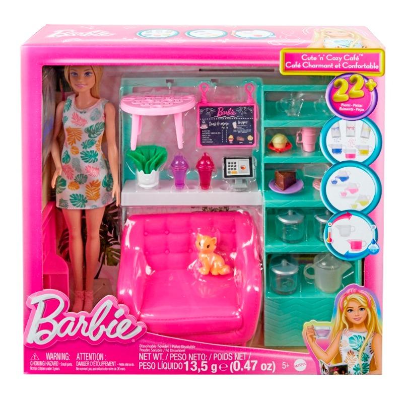 Barbie Self care Tea Shop Playset