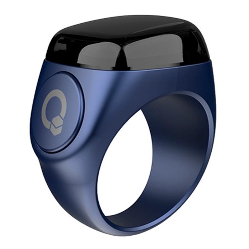 iQIBLA Noor Zikr Ring 18 mm - Blue