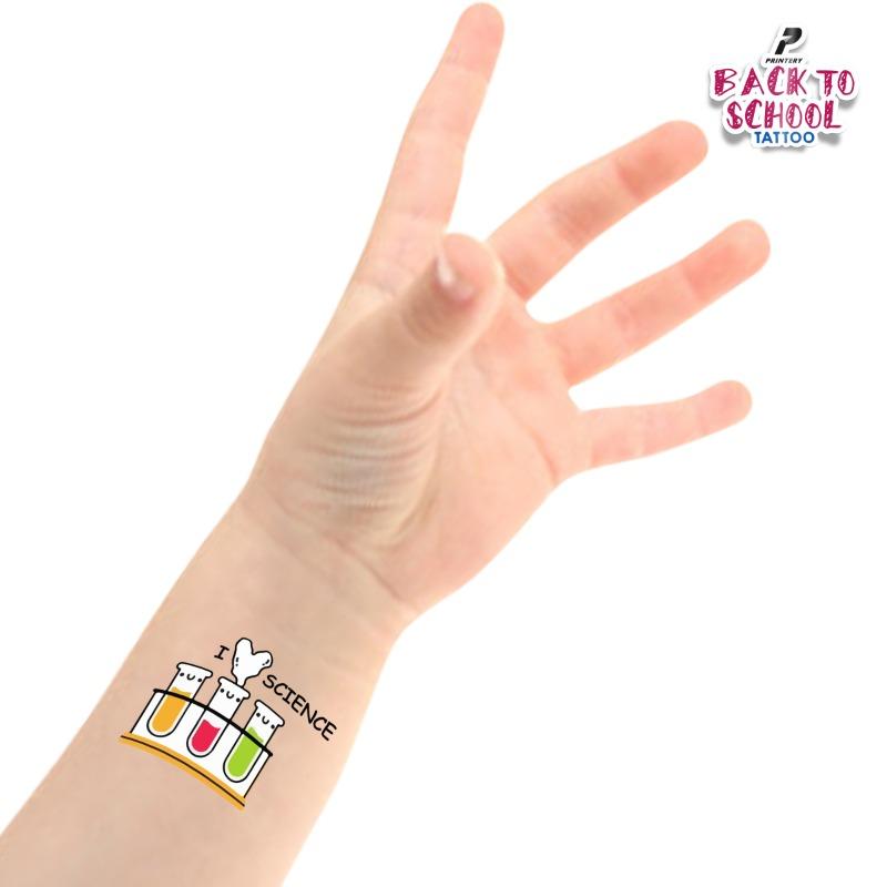 Printery School Temperory Tattoo - 20 Pcs