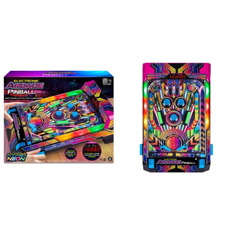 Merchant Ambassador Electronic Arcade Pinball – Hyper Neon Series