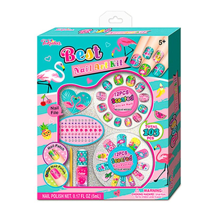Tokidas Best Scented Nail Art Flamingo Kit