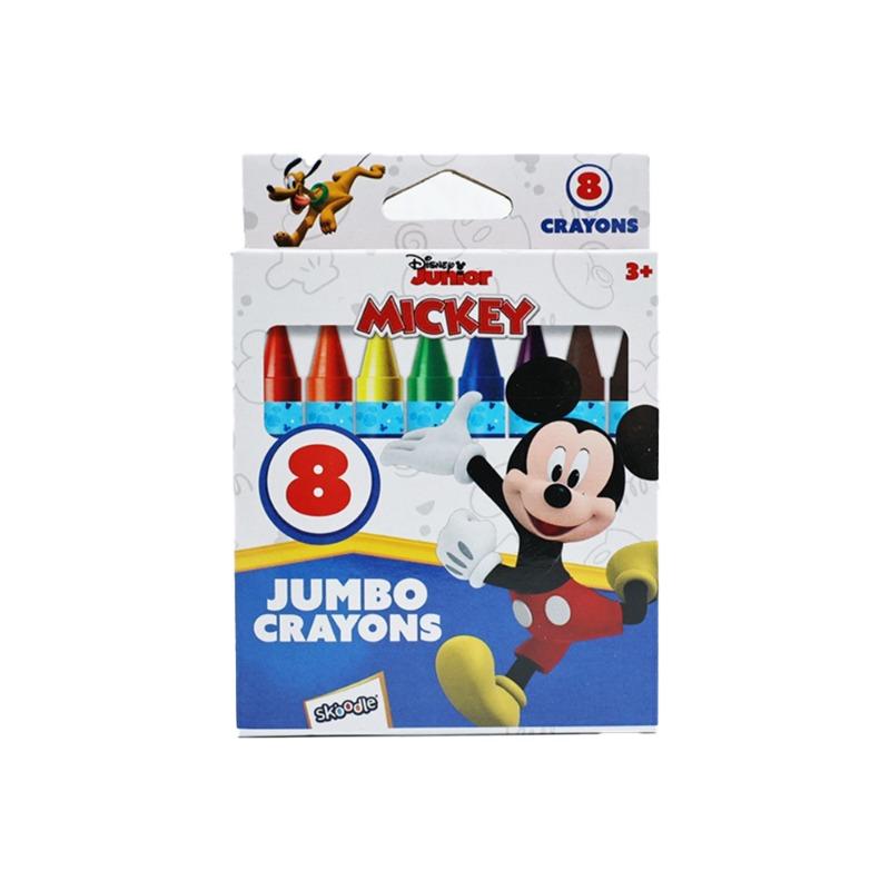 Disney Mickey 8ct Jumbo Crayons