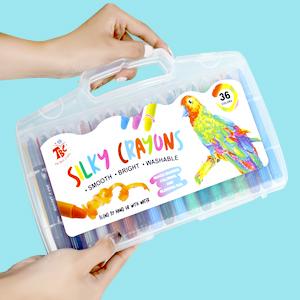 TBC Silky Crayons Set - 36 Colors